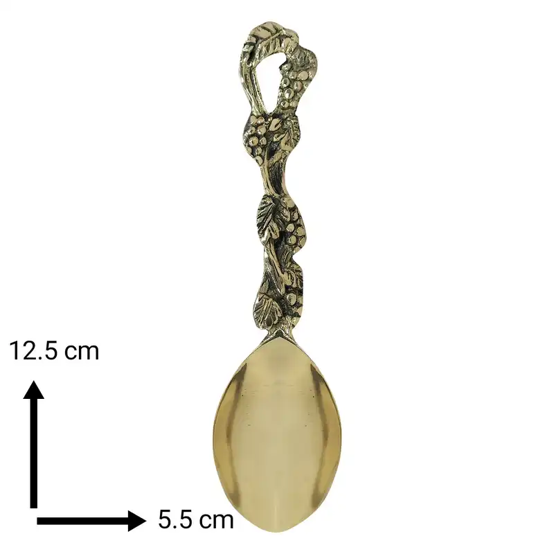 قاشق آجیل خوری مدل باغ انگور