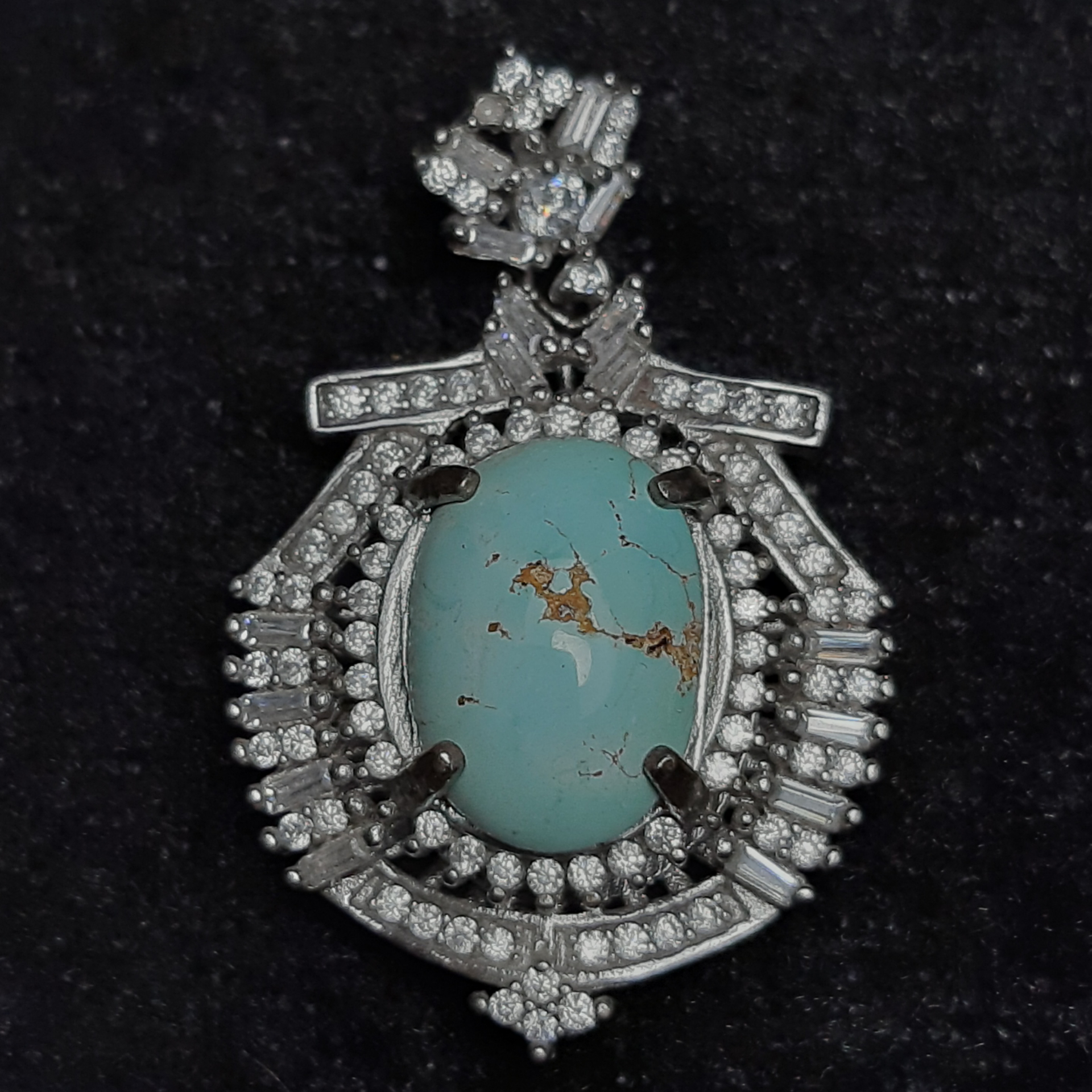 آویز گردنبند نقره زنانه مدل Ft_788