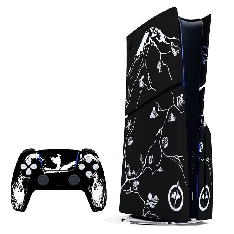 برچسب پلی استیشن ۵ اسلیم دیسک خور هاماگراف مدل باندل گوست آف یوتی blk