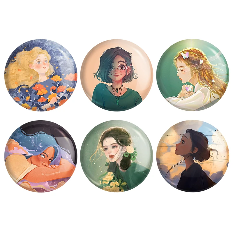 پیکسل خندالو مدل دخترانه کد 1635B مجموعه 6 عددی