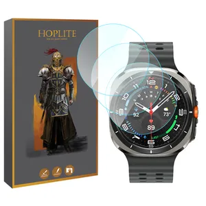محافظ صفحه نمایش شیشه‌ای هاپلایت مدل Glass-HL مناسب برای ساعت هوشمند سامسونگ Galaxy Watch 7 Ultra 47mm بسته سه عددی