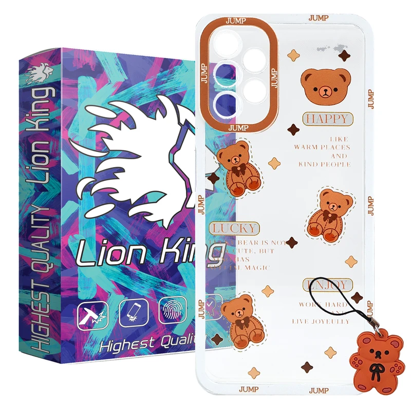 کاور لاین کینگ مدل kheresi  مناسب برای گوشی موبایل سامسونگ Galaxy A13 4G / A04S به همراه بند آویز