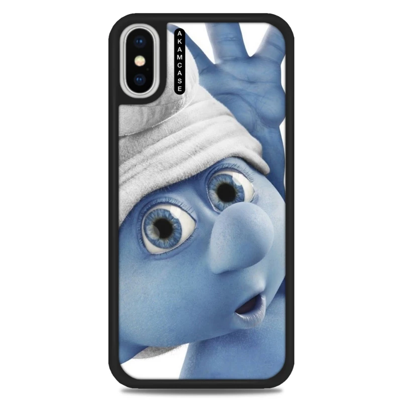 کاور آکام مدل AMC-WAXSM-SMURFS-2 مناسب برای گوشی موبایل اپل iPhone Xs Max