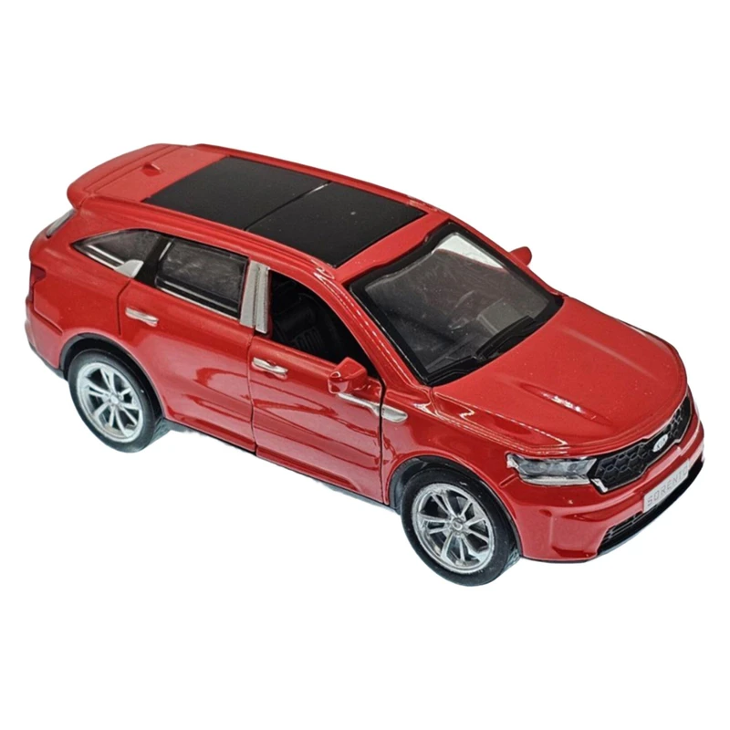 ماکت ماشین ناب سل مدل کیا سورنتو فلزی به همراه جاسوئیچی کیا