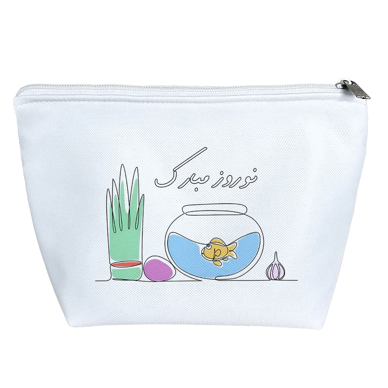 کیف لوازم آرایش دخترانه خندالو مدل عید نوروز سال نو کد 2010