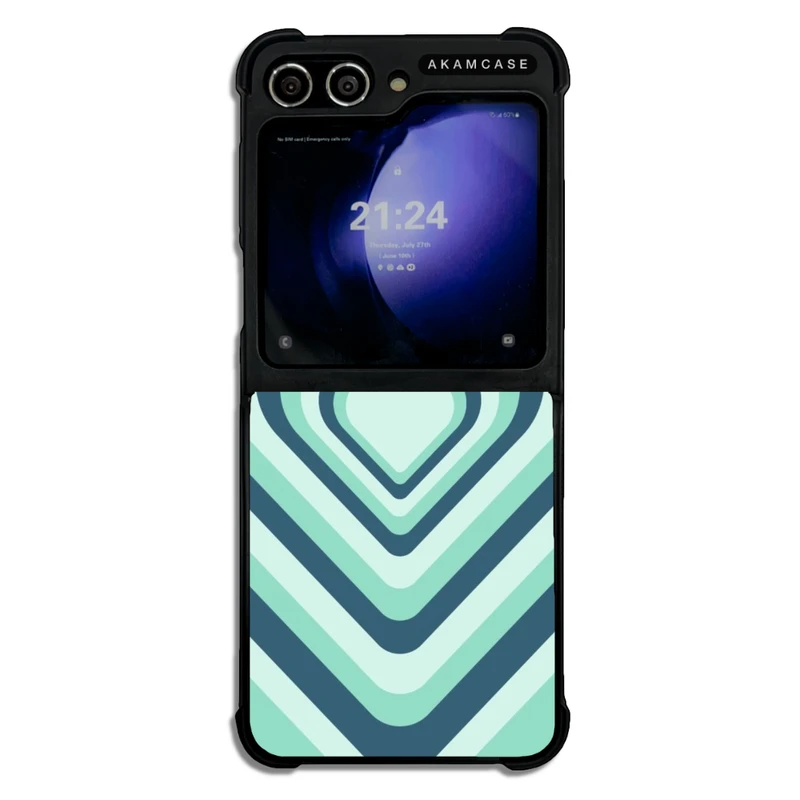 کاور آکام مدل AMCWSGZFLIP5-HEART10 مناسب برای گوشی موبایل سامسونگ Galaxy Z Flip 5