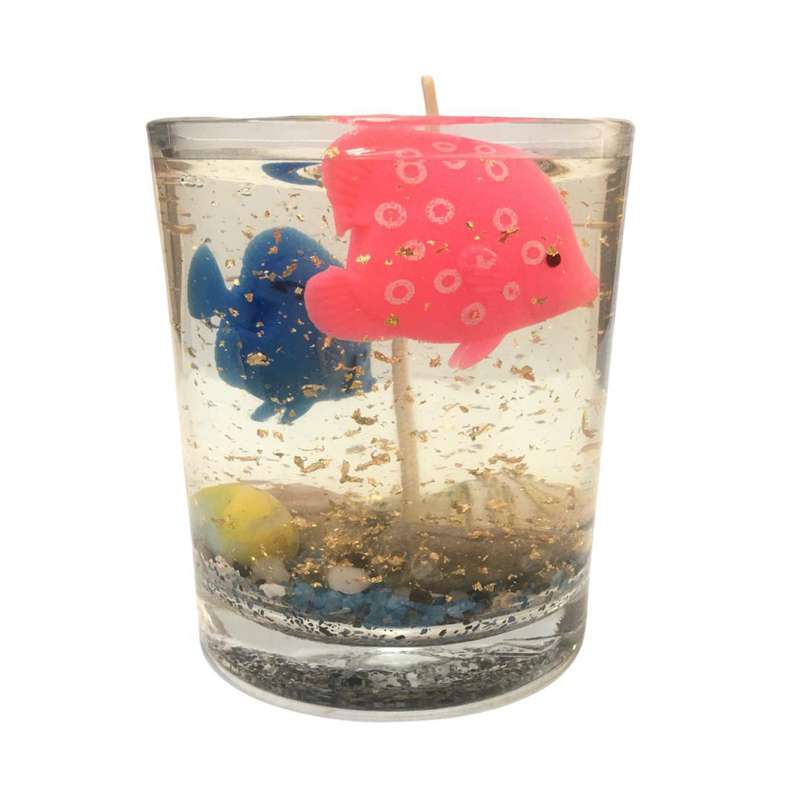 شمع دست ساز مدل لیوانی