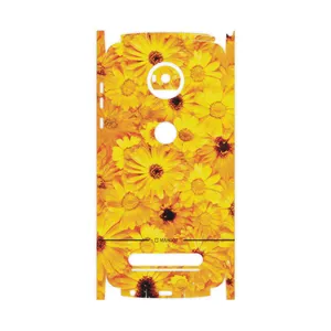 MAHOOT Yellow-Flower-FullSkin Cover Sticker for Motorola Moto Z2 Play