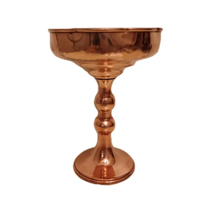 پیاله مسی مدل پایه دار کد 3AHM