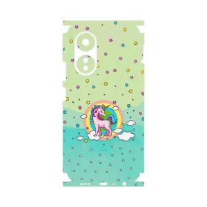 MAHOOT Rainbow unicorn adventure-FullSkin Cover Sticker for Oppo A58 4G