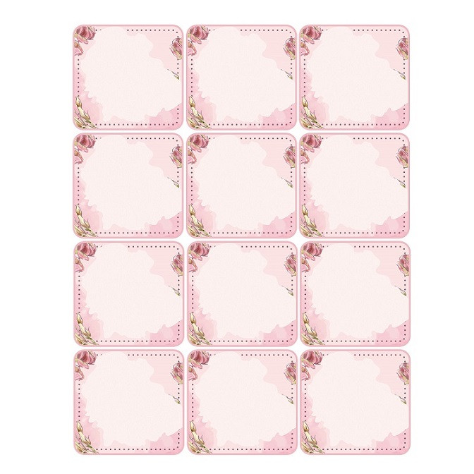 برچسب مدل نظم دهنده طرح آبرنگی مجموعه 15عددی