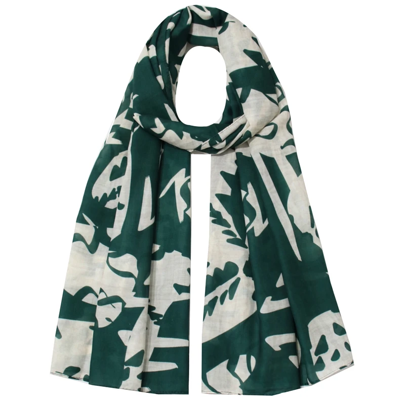 شال زنانه مدل نخی تابستانه چاپی فانتزی محبوب کد ana-4082