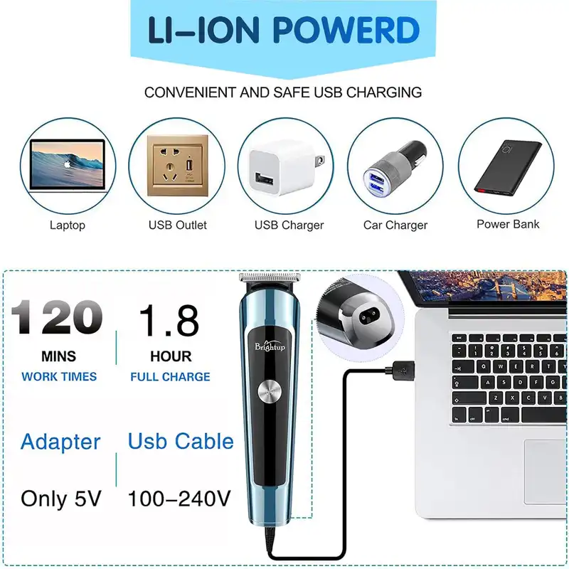 ماشین اصلاح موی سر و صورت برایتاپ مدل FK-8788T