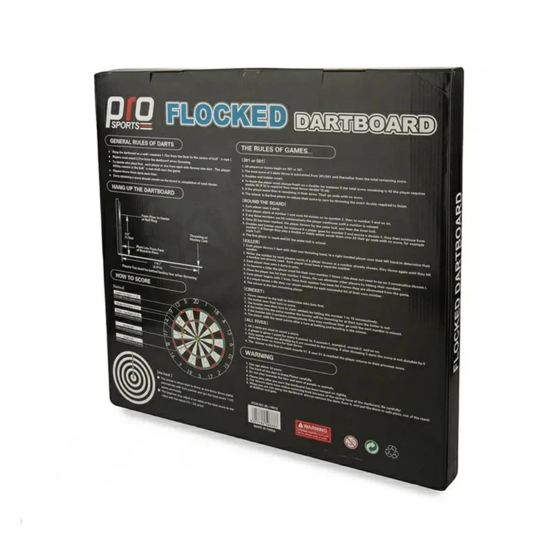 عکس شماره 9 : دارت سوزنی پرو اسپورتز مدل flocked18012-new به همراه 2 عدد تیر دارت