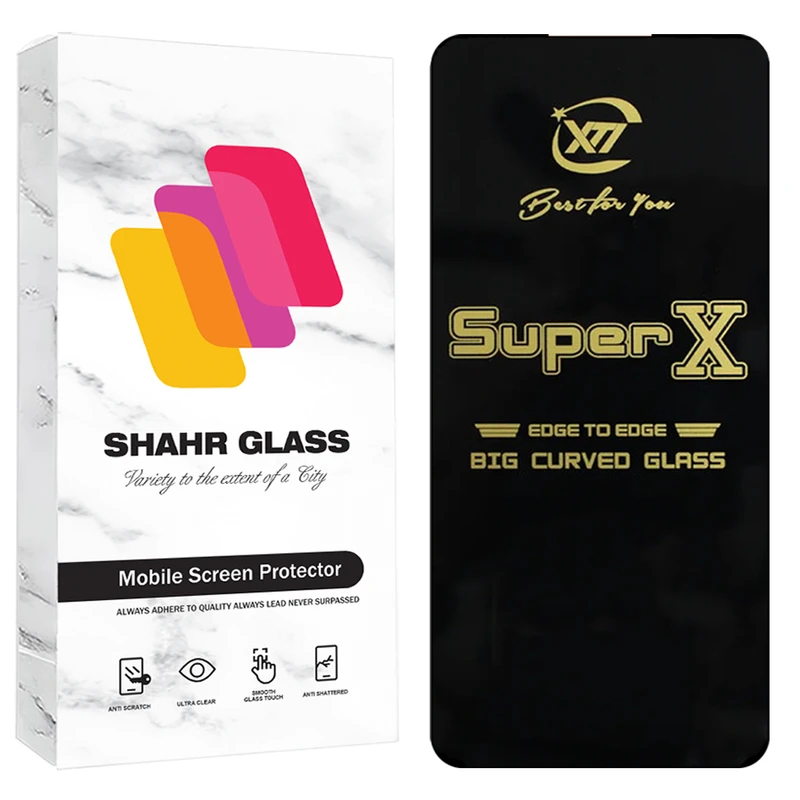 محافظ صفحه نمایش شهر گلس مدل SUPXS20 مناسب برای گوشی موبایل  شیائومی 12 Lite