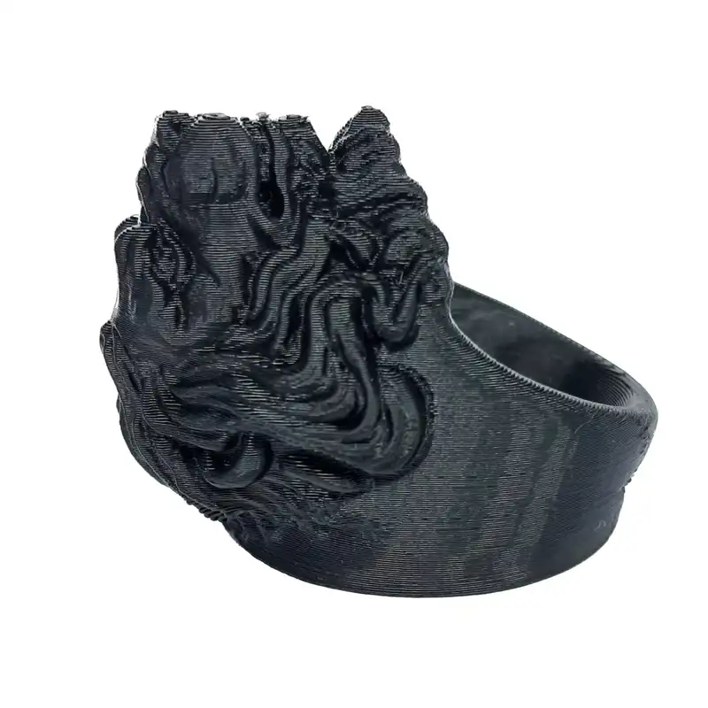 انگشتر مدل اسکلت شیر کد 17.8.1