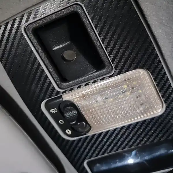 برچسب قاب چراغ سقفی خودرو کد 10791A مناسب برای سمند سورن