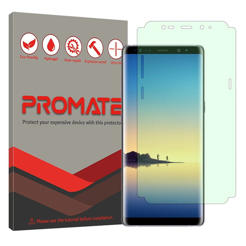 محافظ صفحه نمایش حفاظت از نور سبز پرومیت مدل Eye Care مناسب برای گوشی موبایل سامسونگ Galaxy Note8