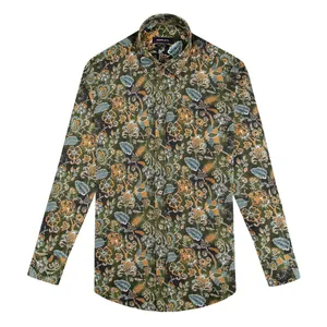 پیراهن آستین بلند مردانه کروم مدل پشمی 2220114