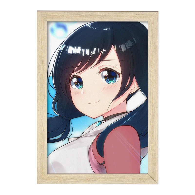 تابلو خندالو مدل هینا انیمه تغییر آب و هوا با تو  کد 17622