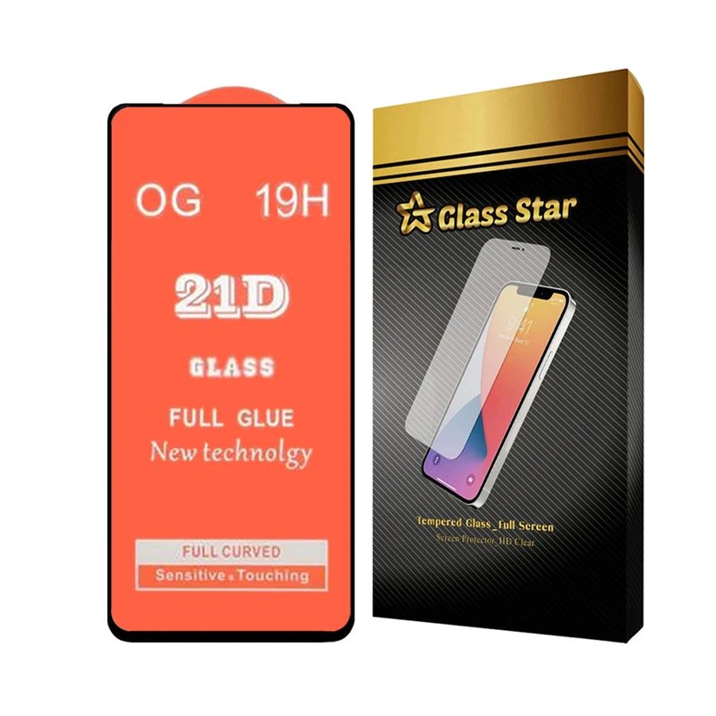 محافظ صفحه نمایش گلس استار مدل FULLGS مناسب برای گوشی موبایل شیائومی Redmi Note 10 Pro / Redmi Note 10 Pro Max / Redmi K50 / K50 Pro / K50 Ultra / K50 Gaming / Redmi Note 11 Pro 4G 