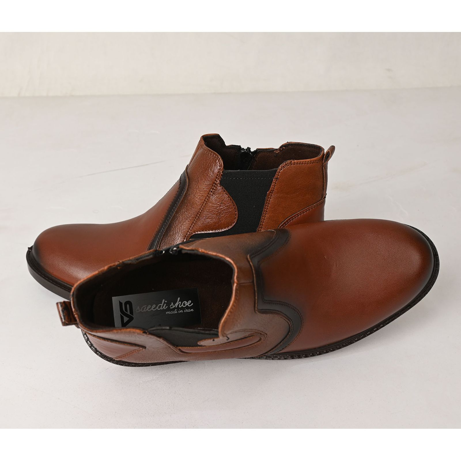 نیم بوت مردانه کفش سعیدی مدل 521Asali -  - 5