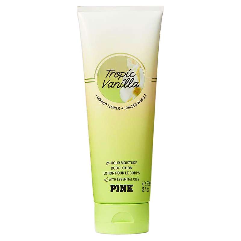 لوسیون بدن تروپیک وانیلا مدل ویکتوریا سیکرت سری pink حجم 236 میلی لیتر