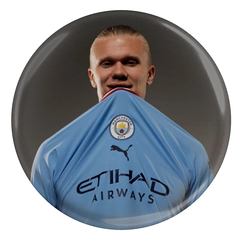 مگنت مدل S13631 طرح ارلینگ هالند بازیکن فوتبال منچستر سیتی