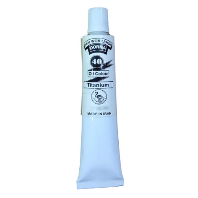 رنگ روغن درنا مدل 40 TITANIUM حجم 60 میلی لیتر
