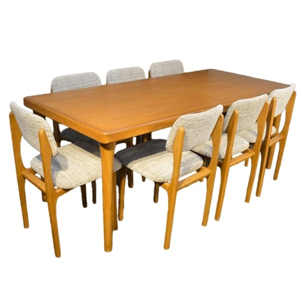 میز و صندلی ناهارخوری هشت نفره گالری آدرینو مدل  مدرن poromaxs