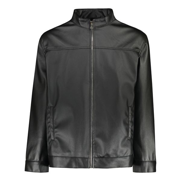 کت چرم مردانه مدل ساده 