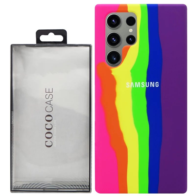 کاور کوکو مدل colorful مناسب برای گوشی موبایل سامسونگ Galaxy S22 Ultra