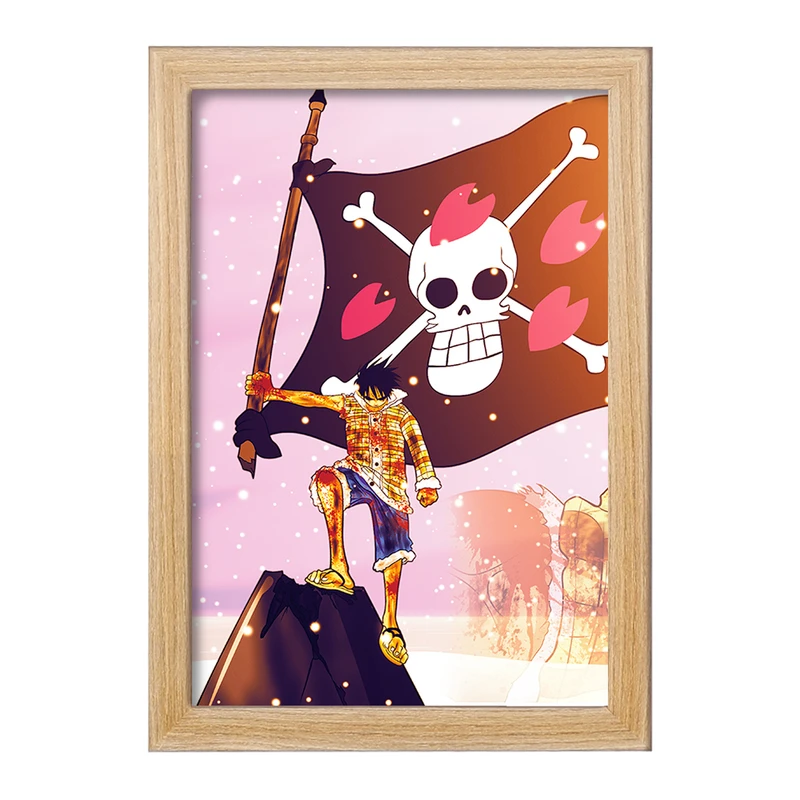 تابلو خندالو مدل لوفی انیمه وان پیس One Piece  کد 17295