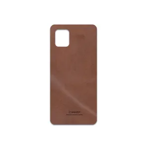 MAHOOT Matte-Natural-Leather Cover Sticker for Samsung Galaxy Note10 Lite