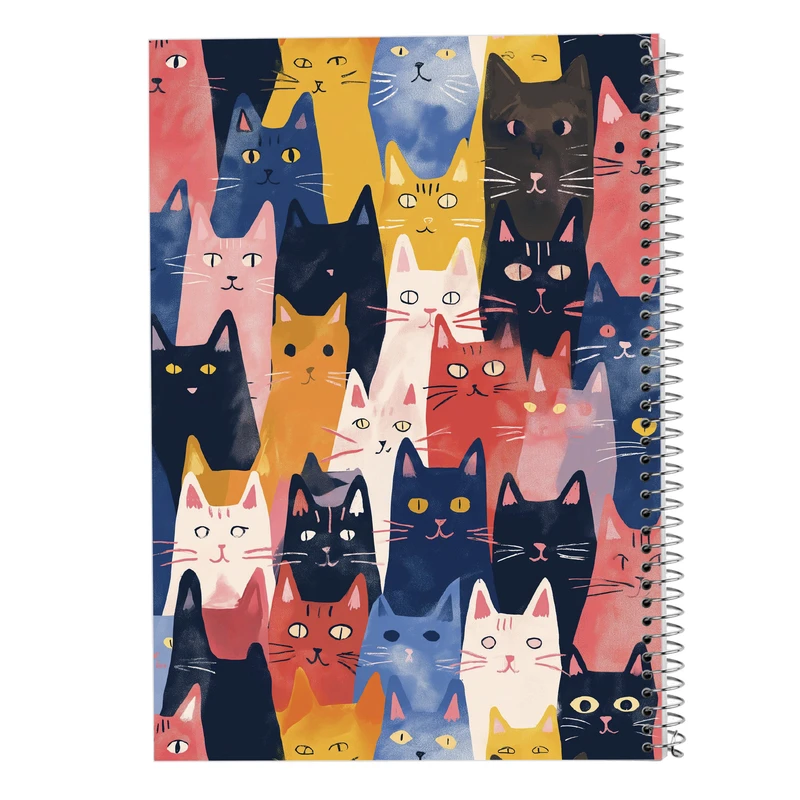 دفتر مشق 50 برگ مدوپد مدل موجودات فانتزی کد DF16945