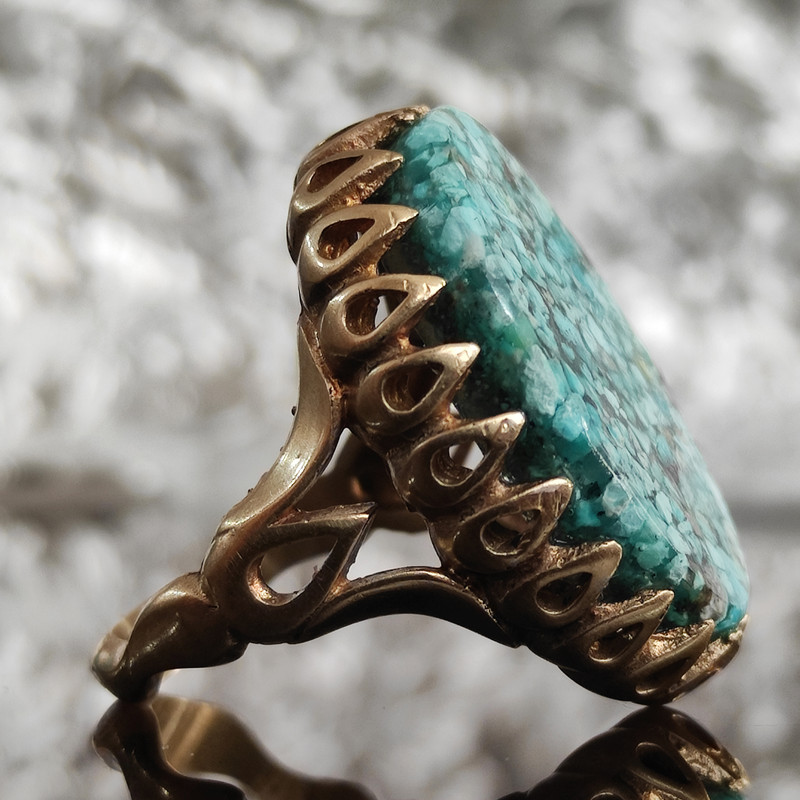 انگشتر مردانه مدل فیروزه کد GL088 انگشتر مردانه مدل فیروزه کد GL088