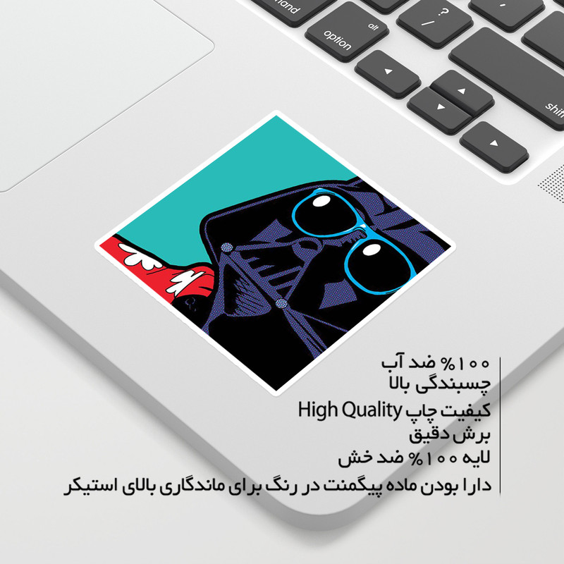 استیکر لپ تاپ ماسا دیزاین طرح STAR WARS مدل STK1597