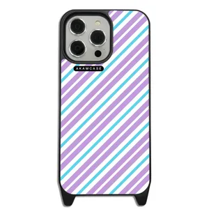 AKAM AMC-WLA15PROMAX-PASTEL PATTERN12 Cover For Apple iPhone 15 Pro Max