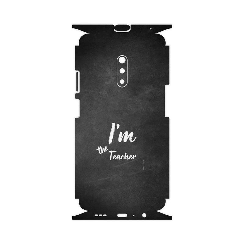 برچسب پوششی ماهوت مدل Teacher-FullSkin مناسب برای گوشی موبایل اپو Realme X