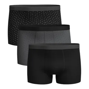 شورت پادار مردانه ال سی وایکیکی مدل AntiBactrial-Alphabet  بسته 3 عددی