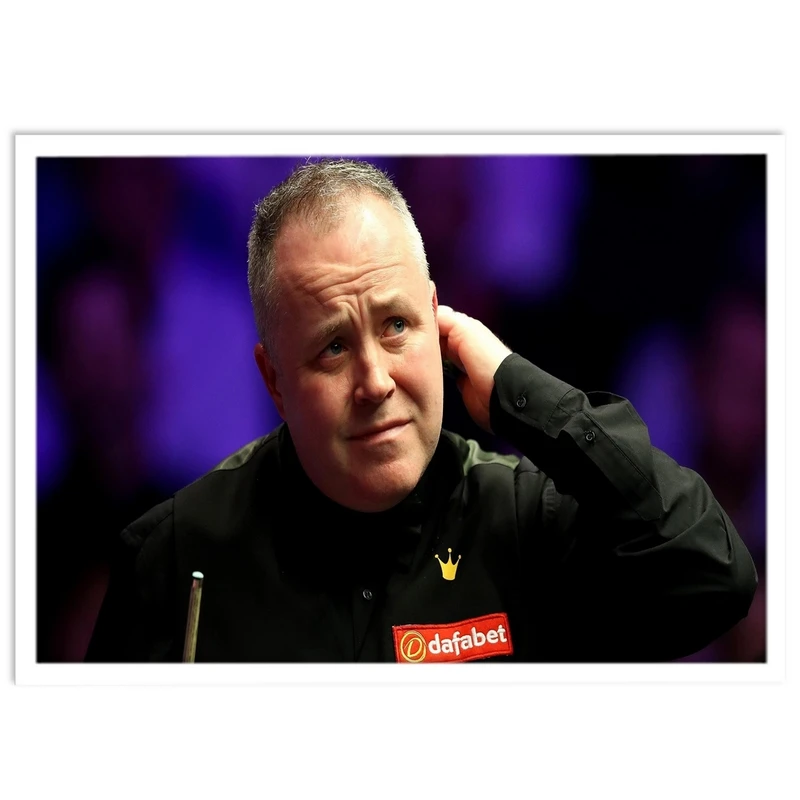 تابلو نوری بکلیت طرح بازیکن اسنوکر و بیلیارد جان هیگینز مدل W-14232