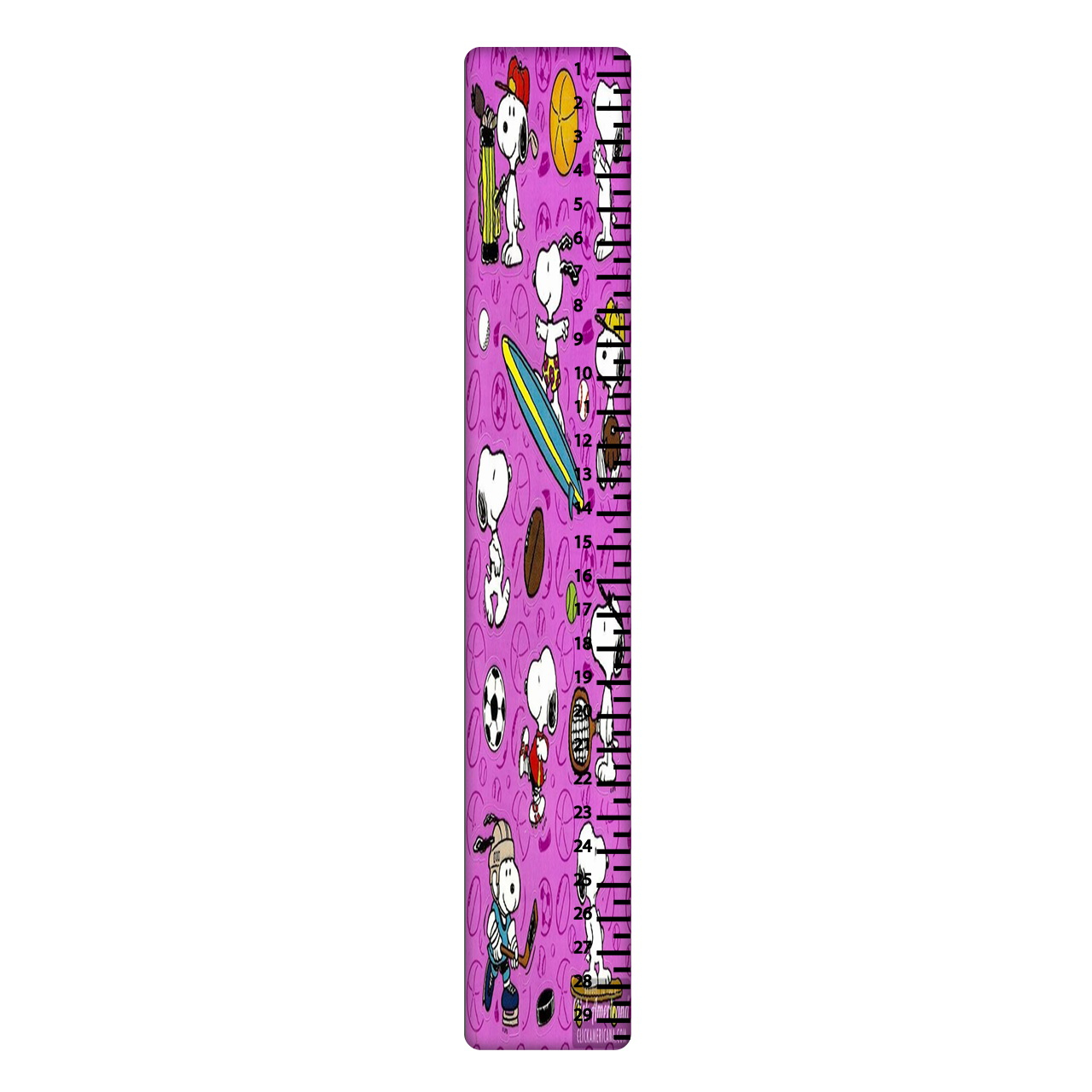 خط کش 30 سانتی متر طرح سگ کد 1084