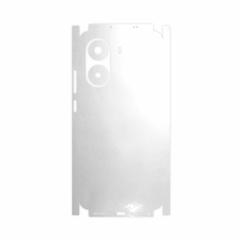 برچسب پوششی ماهوت مدل Metallic-White-FullSkin مناسب برای گوشی موبایل شیائومی Poco X7 Pro