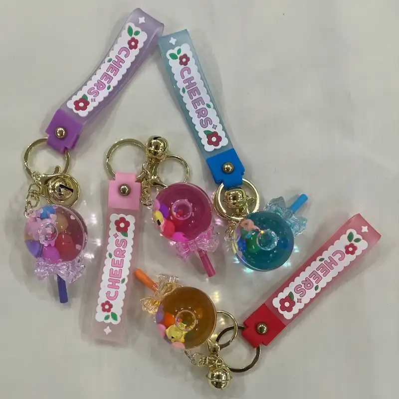 جاکلیدی مدل آکواریومی طرح ابنبات چوبی کد 04