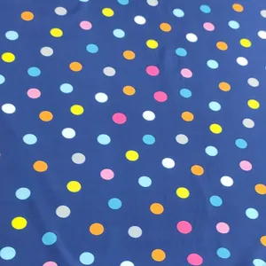 پارچه لباس عرض 1.5 متر مدل کرپ توپ توپی کد 2 رنگ آبی