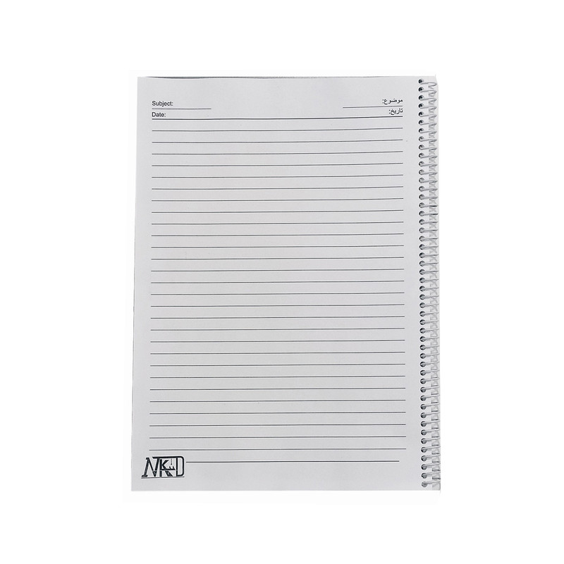 دفتر مشق 100 برگ نیکاد طرح پسرانه مدل ایفل کد A4