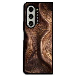 AKAM AMC-WSGZFOLD5-WOOD-8 Cover For Samsung Galaxy Z Fold 5