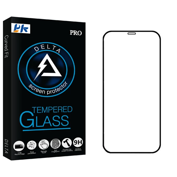 محافظ صفحه نمایش پی کی مدل Delta مناسب برای گوشی موبایل اپل iPhone 12 / 12 Pro
