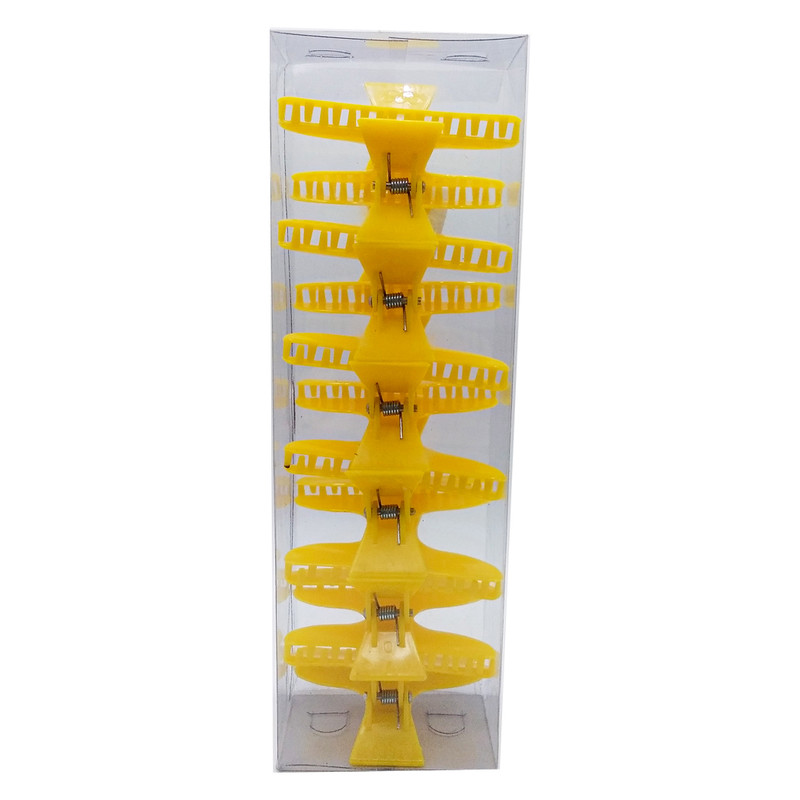 گیره تقسیم مو کد 8142 مجموعه 12 عددی گیره تقسیم مو کد 8142 مجموعه 12 عددی