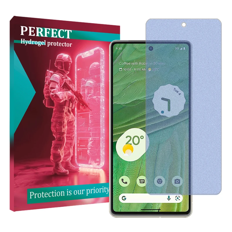 محافظ صفحه نمایش مات ضد اشعه آبی پرفکت مناسب برای گوشی موبایل گوگل Pixel 7